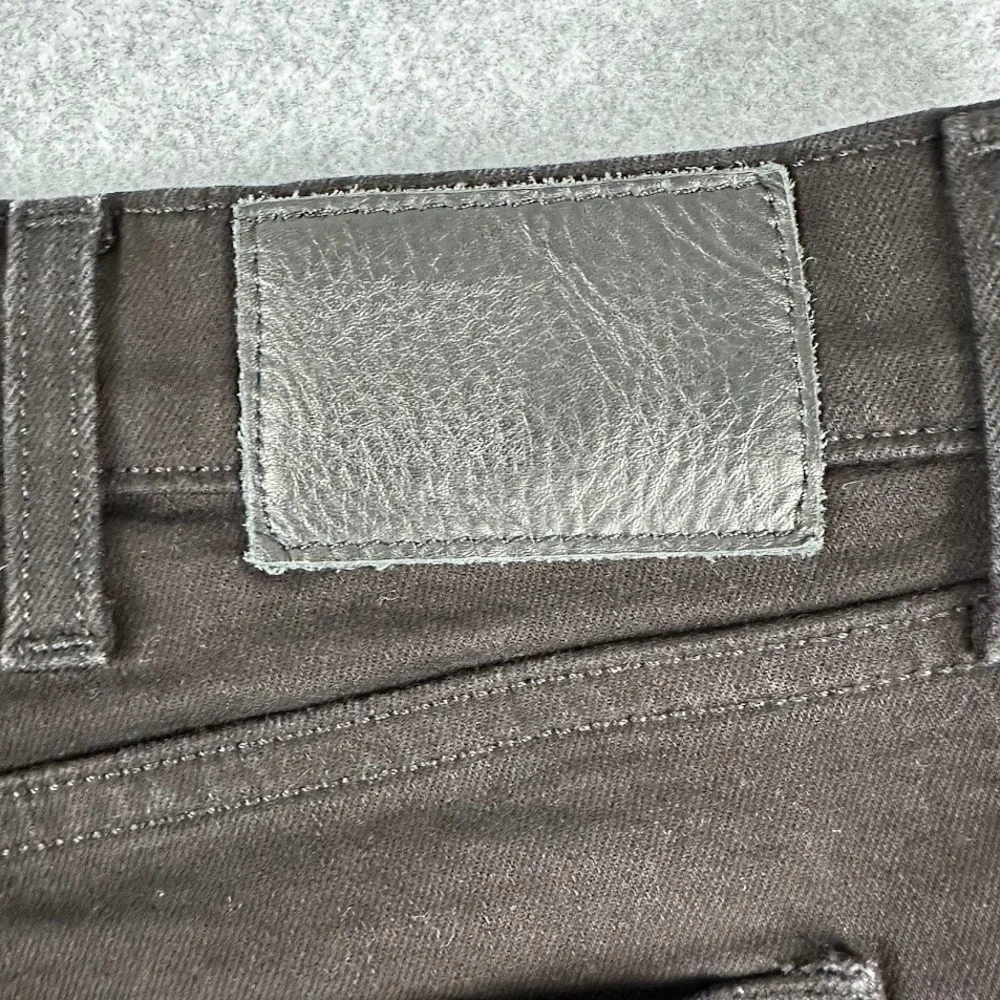 Tommy Hilfiger Mens‎ Black Jeans 40x30 Straight Fit Dark Wash Denim